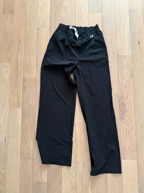 ALO Yoga Black Wide-Leg Trousers